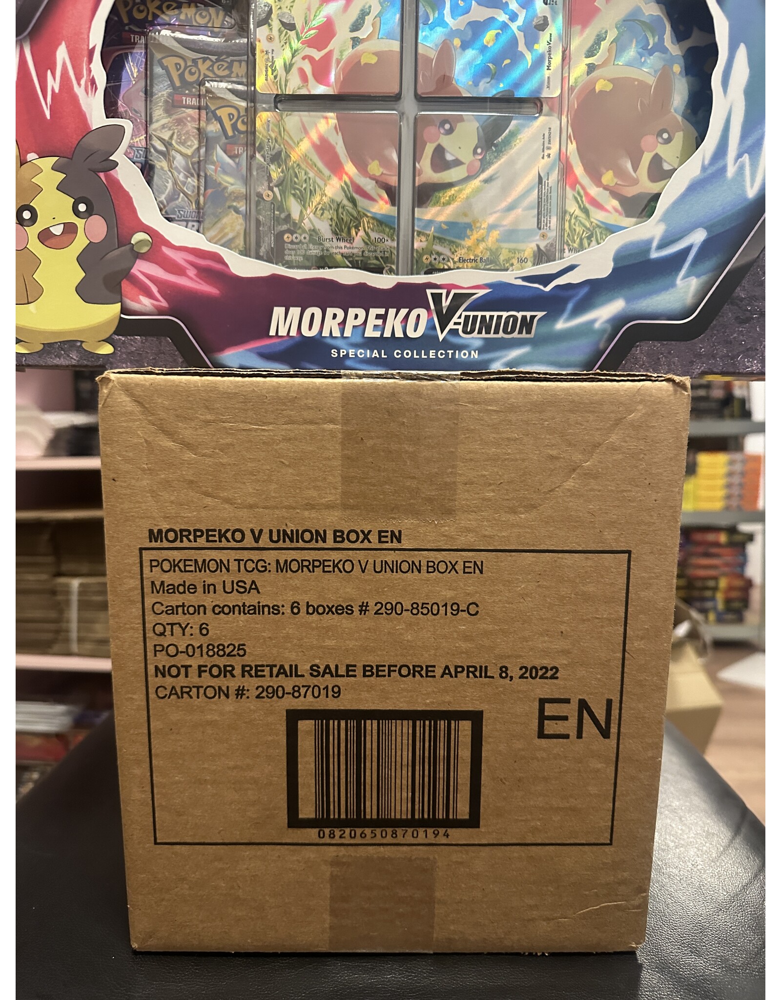 Morpeko V Union Special Collection Case