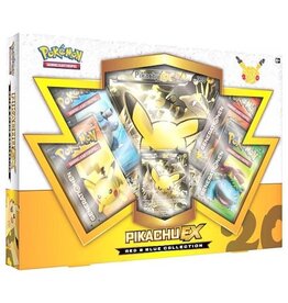 Red & Blue Collection Pikachu EX Box EU Version