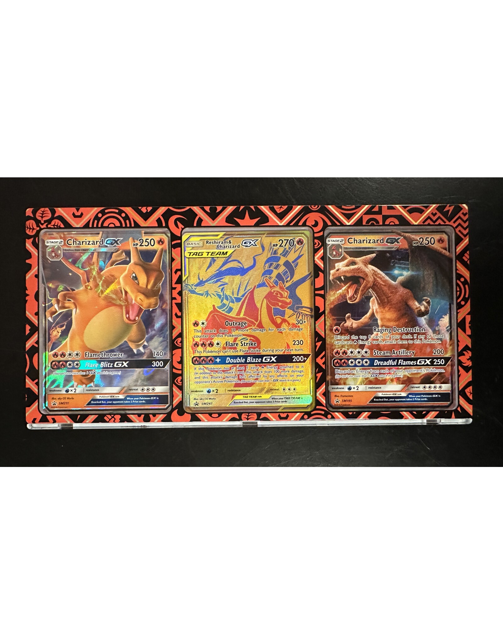 3 Card Pokemon Collection Window (Magnetic)