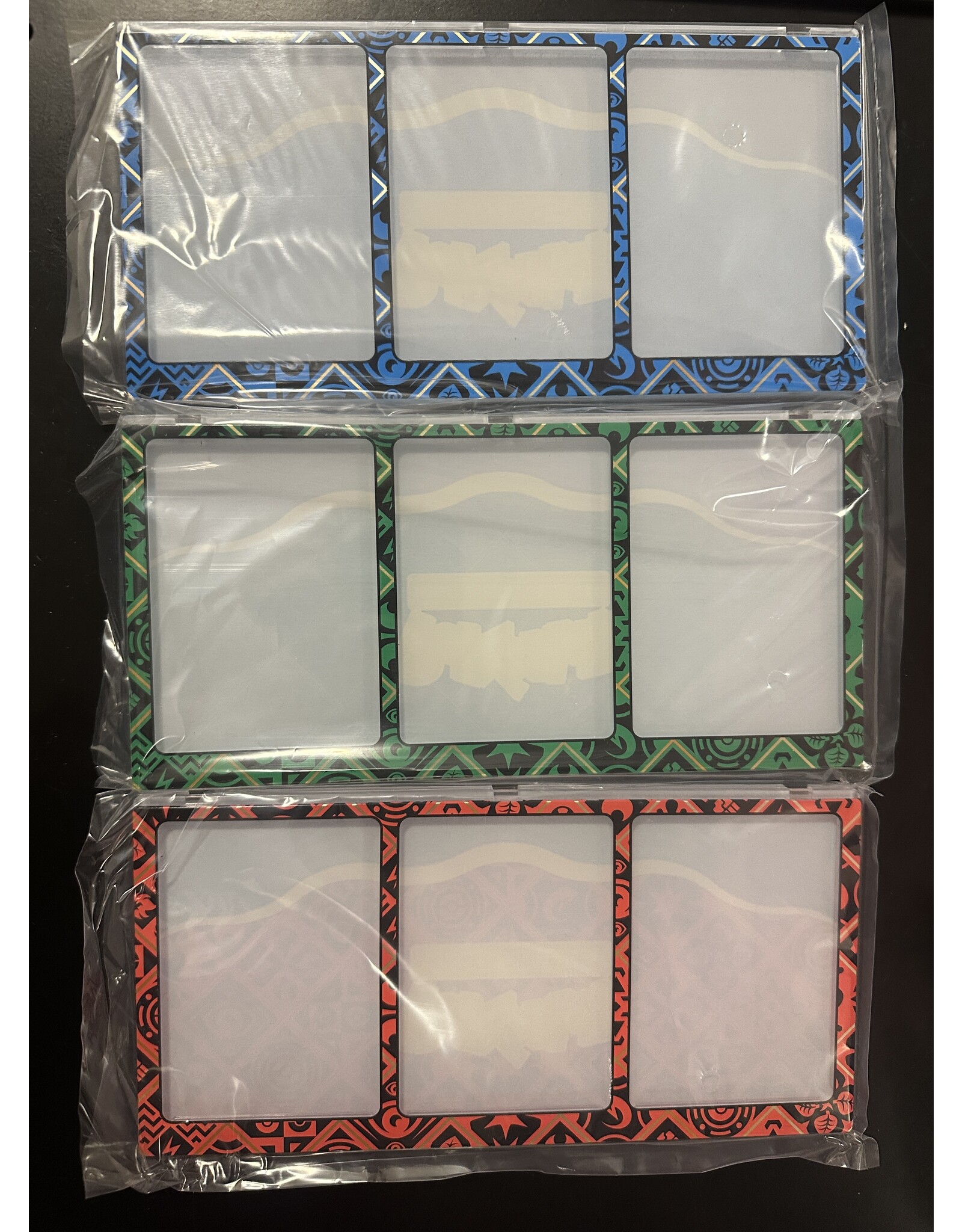 3 Card Pokemon Collection Window (Magnetic)