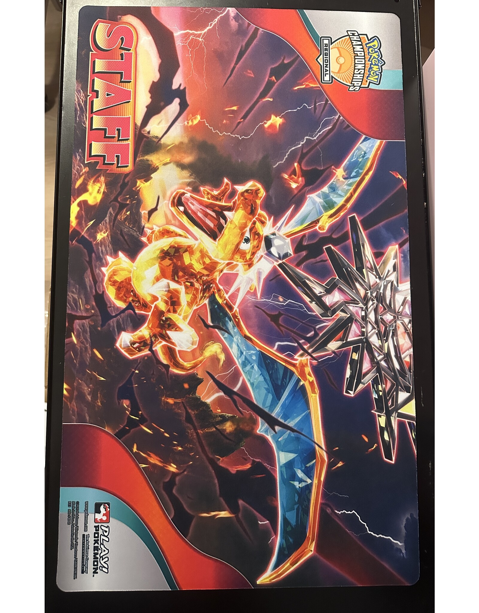 Regionals 2023 "Tera Charizard" Staff Playmat