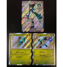 Meowscarada ex SVP 078 (plus free Sprigatito SVP 076 and Floragato SVP 077)