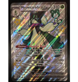 JUMBO CARD Meowscarada ex SVP 078 (slightly damaged)