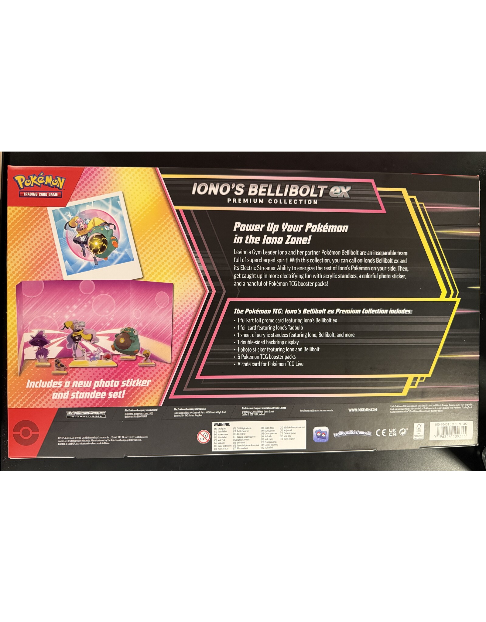 Iono's Bellibolt ex Premium Collection