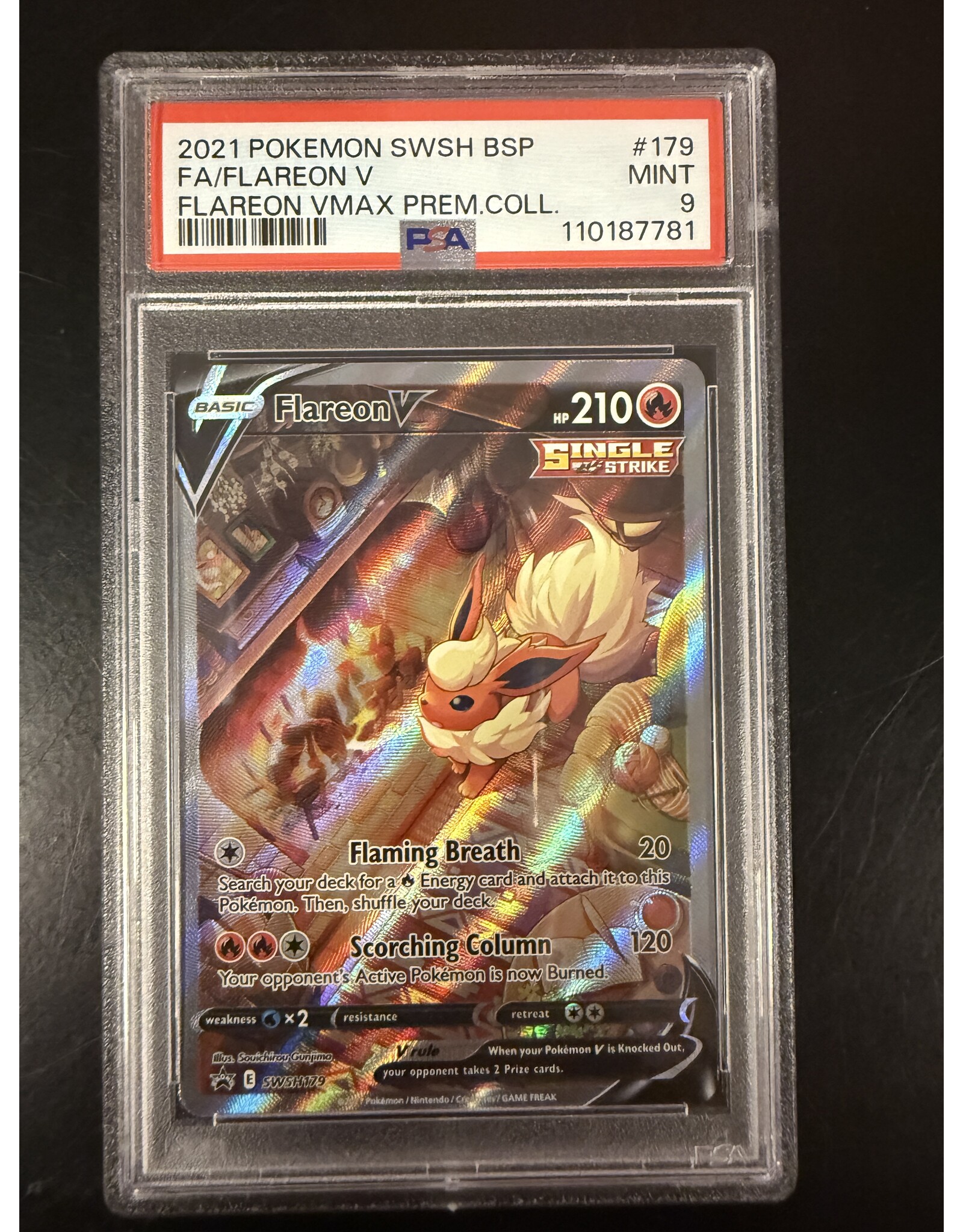 Flareon SWSH 179 PSA 9