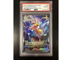 Jolteon VMAX (SWSH 184) PSA 8 - LegendaryCards.eu