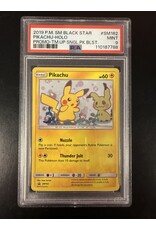 Pikachu Team Up Promo SM162 PSA 9