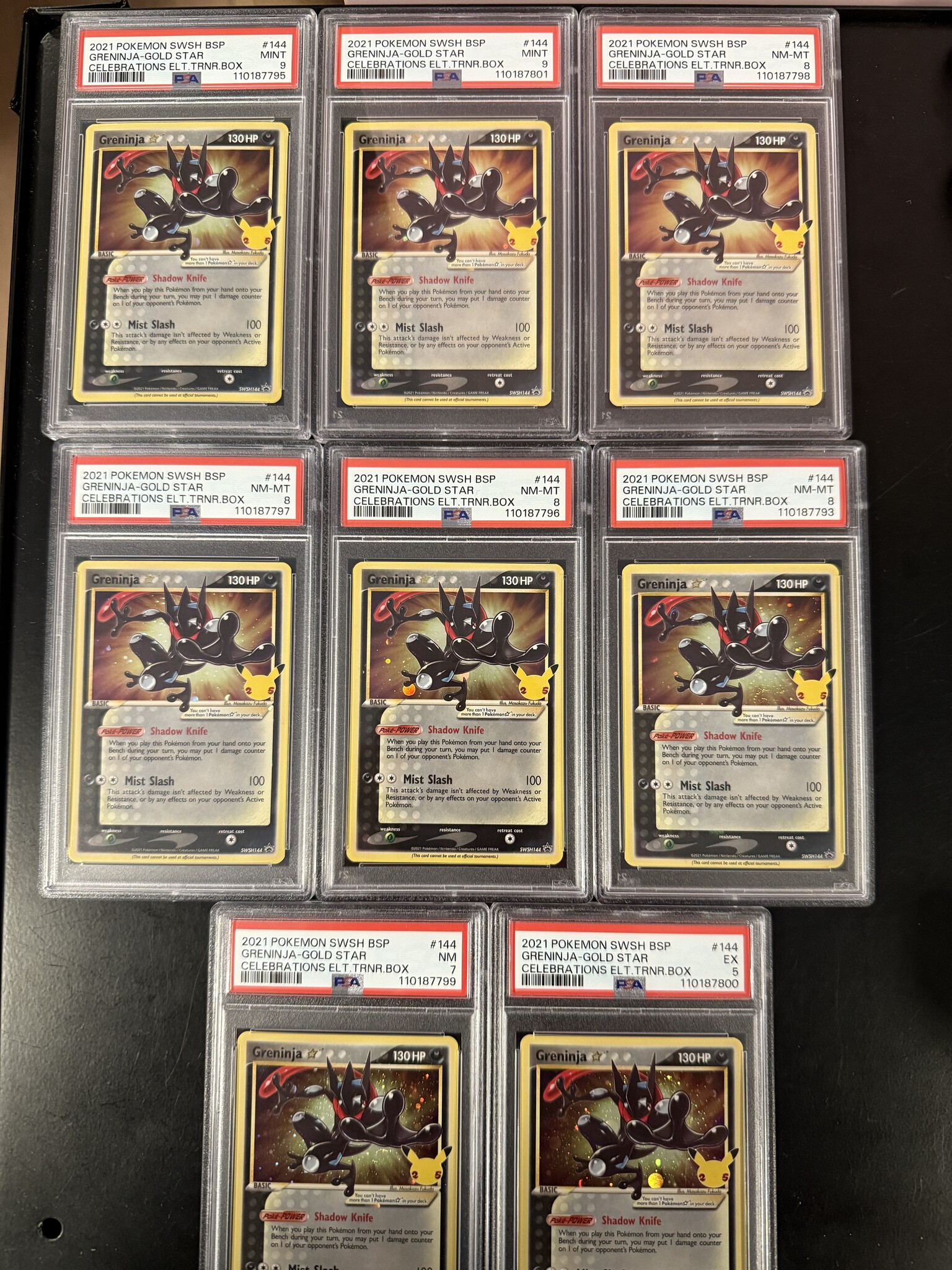 ゲッコウガ　ゴールドスター　psa9 Greninja gold star Greninja Gold Star Promo CGC 9! Pokémon TCG Celebrations | eBay