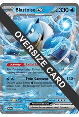 OVERSIZED JUMBO CARD Blastoise ex MEW 009