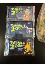 Topps Pokemon The Movie 2000 Booster Pack (1) (BOXBREAK, VERY RARE)