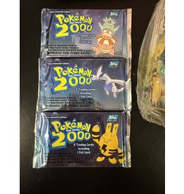 Topps Pokemon The Movie 2000 Booster Pack (1) (BOXBREAK, VERY RARE)