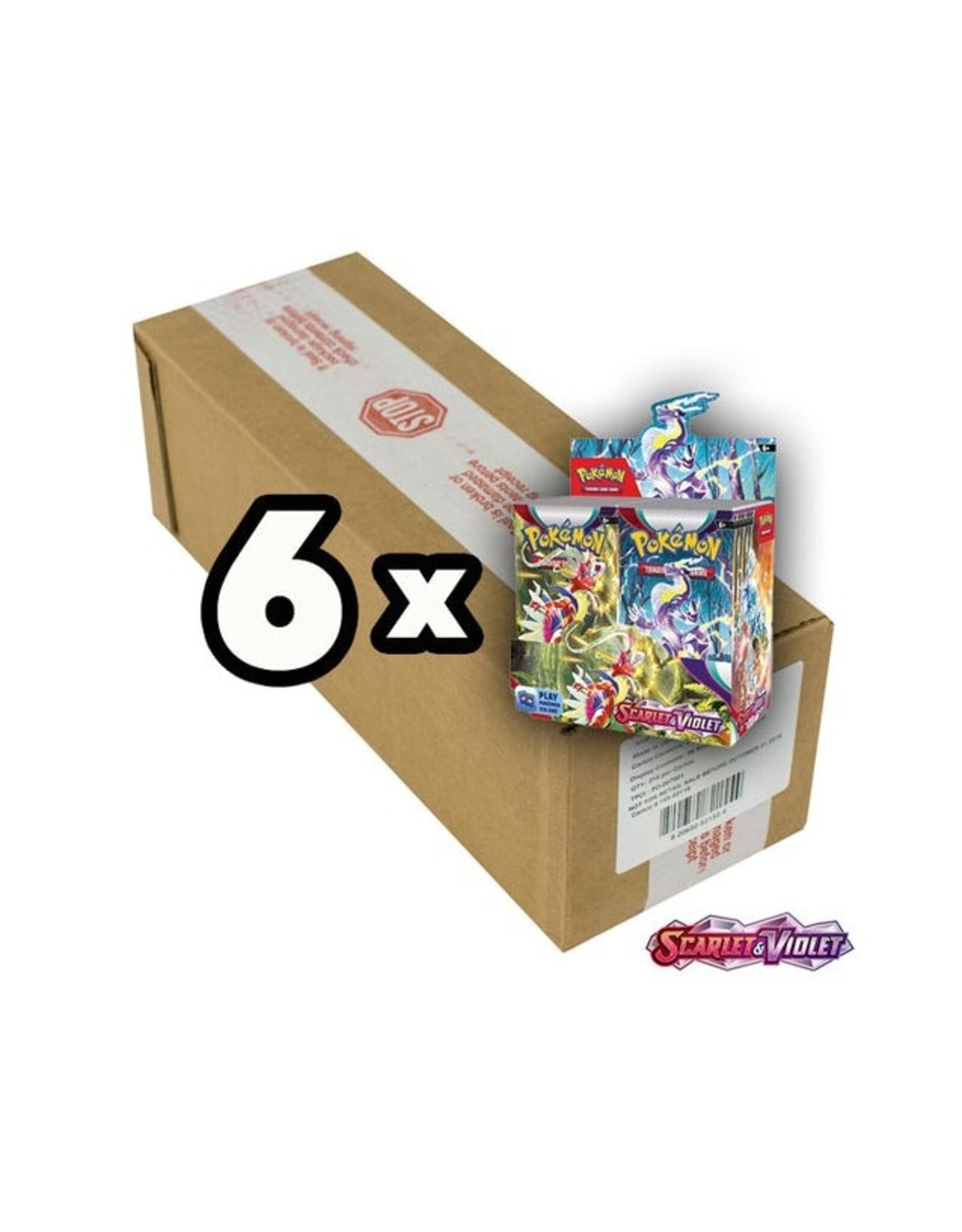 Scarlet & Violet Base Booster Box Case