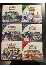 Rare lot of EMPTY expensive booster boxes