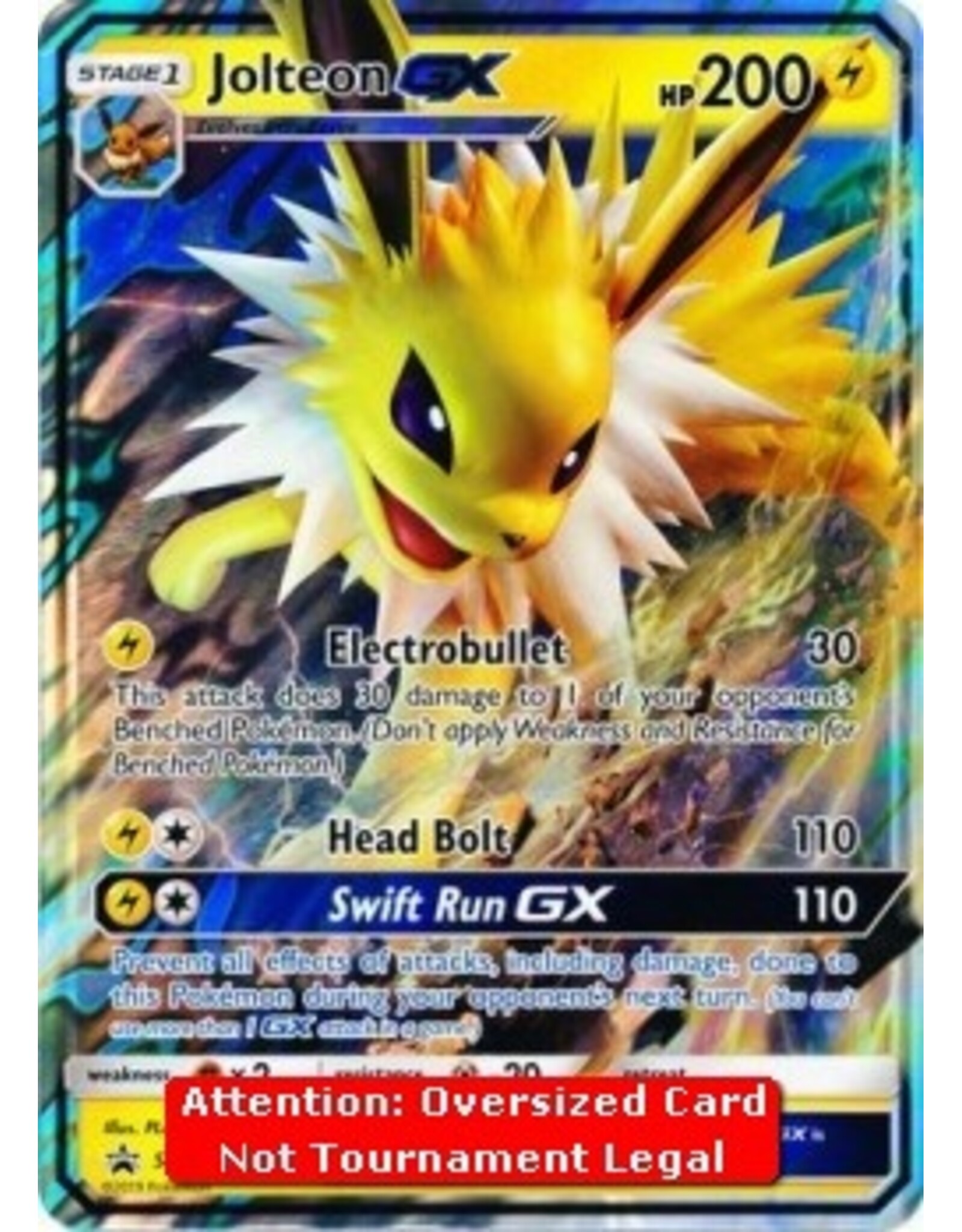 JUMBO CARD Jolteon GX SM 173