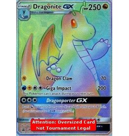 JUMBO CARD Dragonite GX SM 156