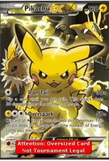 JUMBO CARD Pikachu EX XY 124