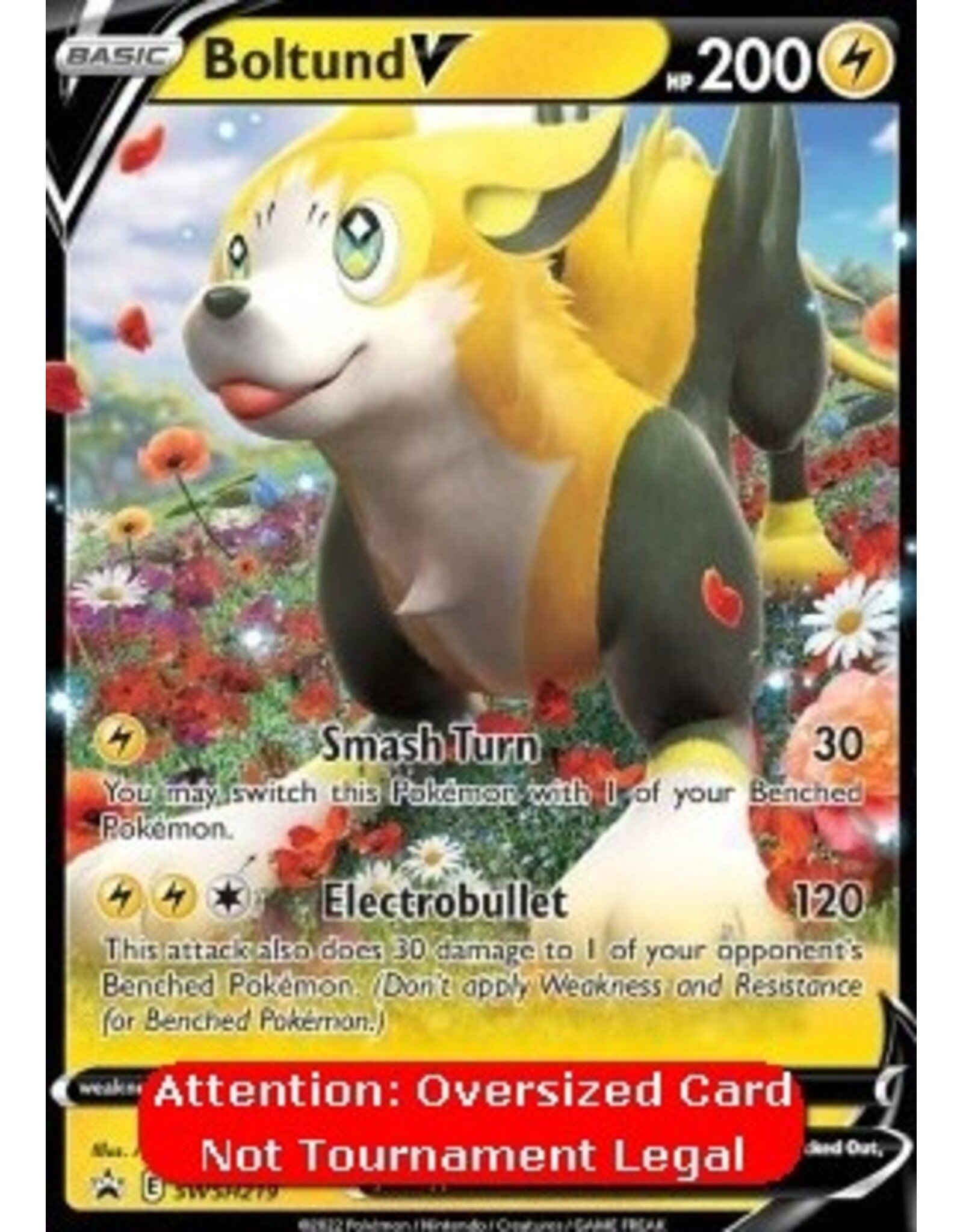 JUMBO CARD Boltund V SWSH 219