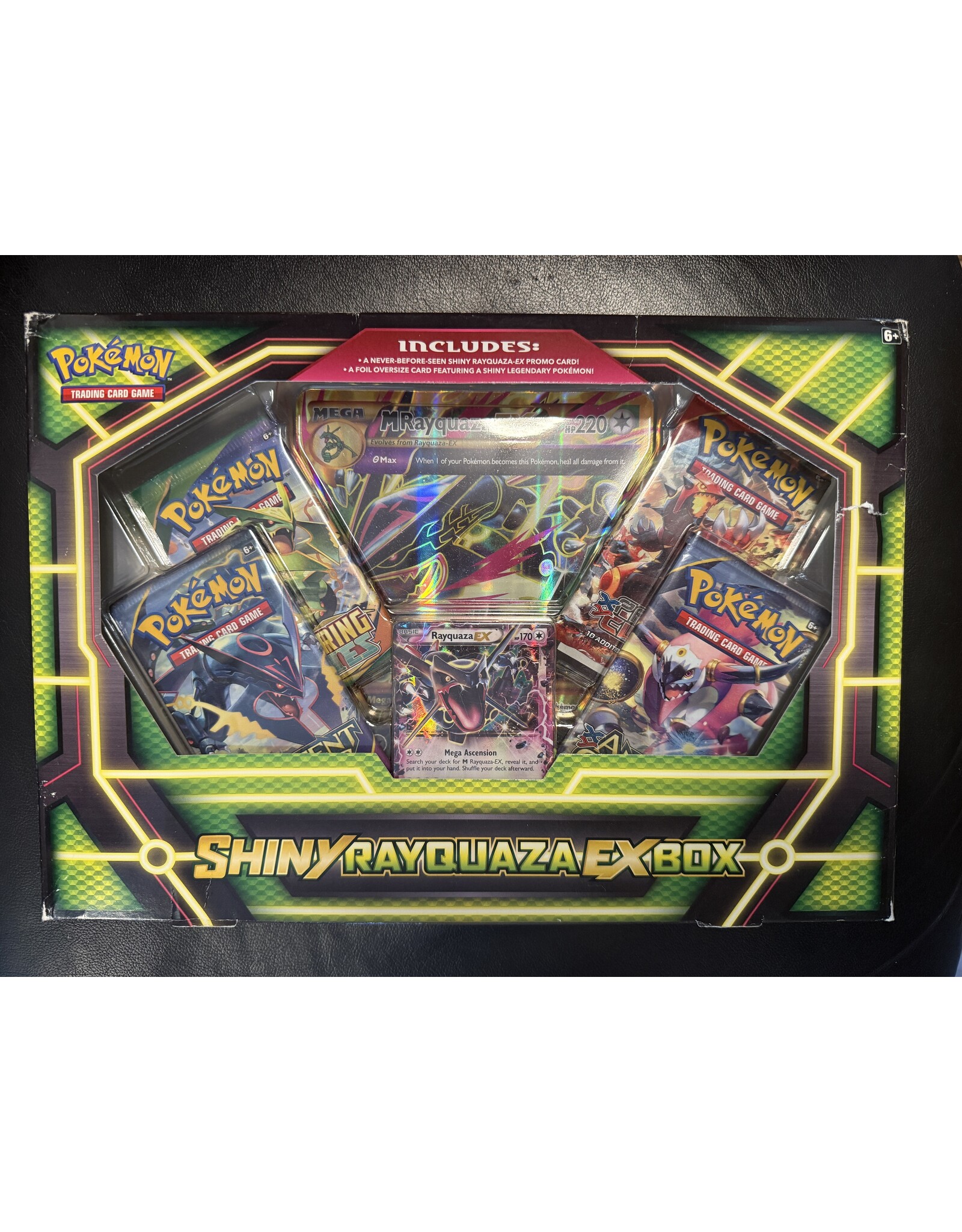 Shiny Rayquaza Ex Box (slightly damaged)