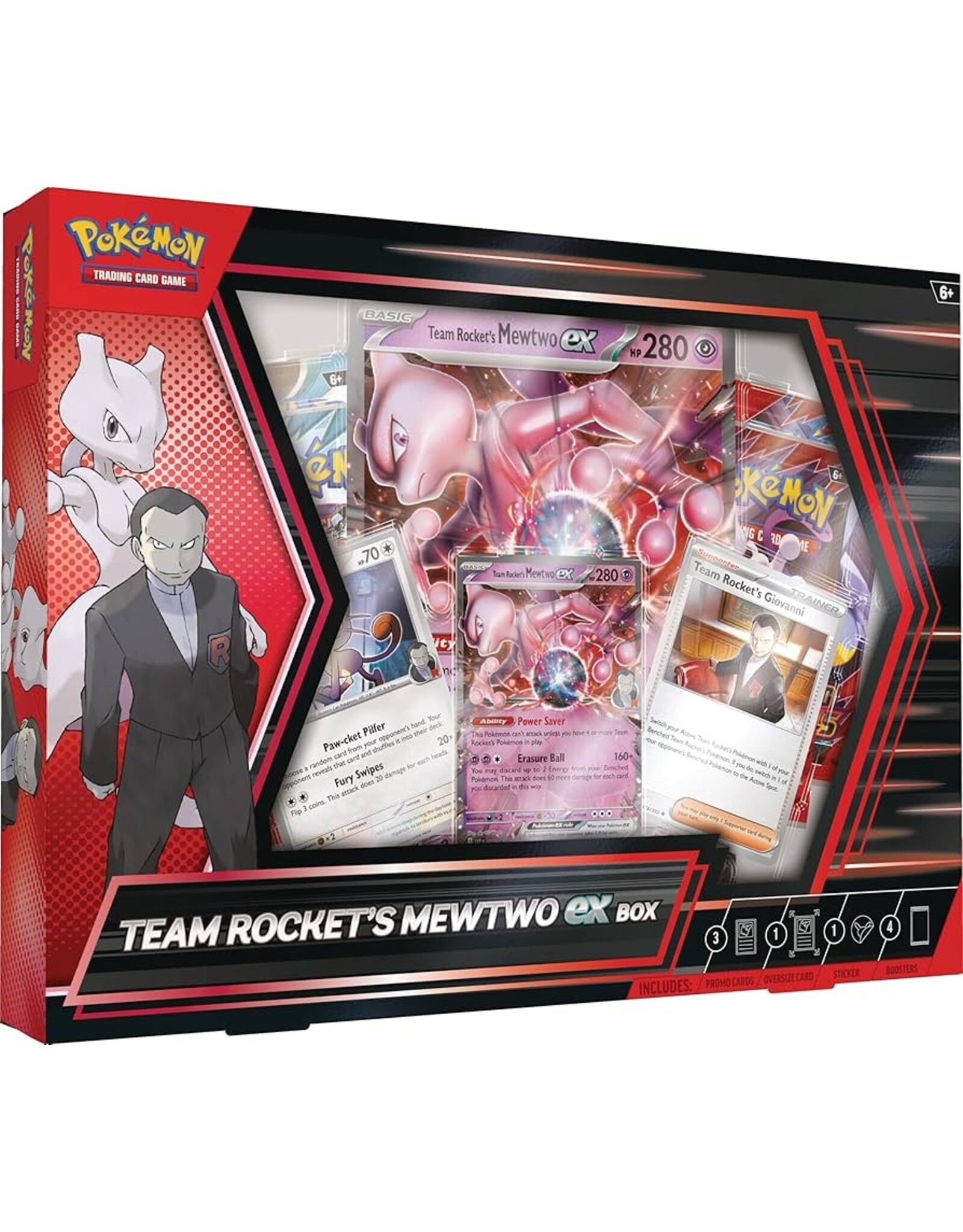 Team Rocket's Mewtwo ex Box