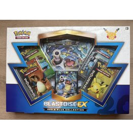 Red & Blue Collection Blastoise EX Box EU Version