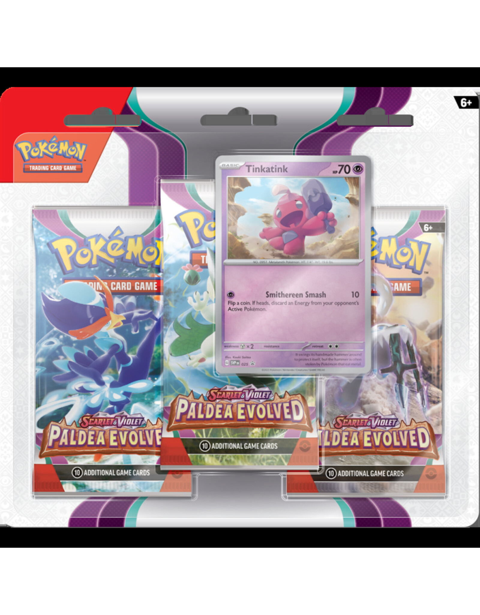 Paldea Evolved 3-Pack Blister