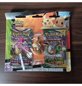 Back to School Eevee Eraser 2-Pack Blister