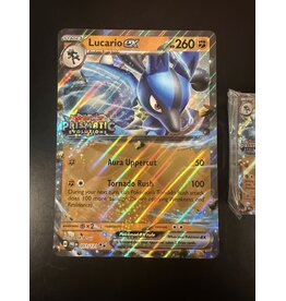 JUMBO CARD Lucario ex xPRE 051