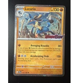 Lucario Scarlet & Violet STAMP SVI 114