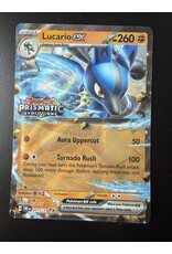 Lucario ex PRISMATIC EVOLUTIONS STAMP xPRE 051