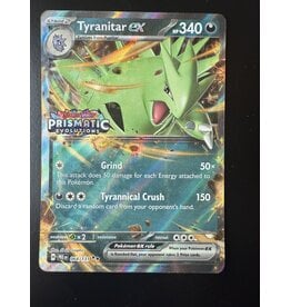 Tyranitar ex PRISMATIC EVOLUTIONS STAMP xPRE 064