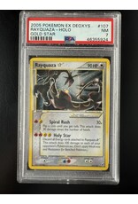 Rayquaza Gold Star 107 PSA 7