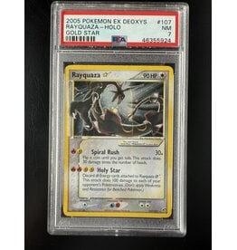 Rayquaza Gold Star 107 PSA 7