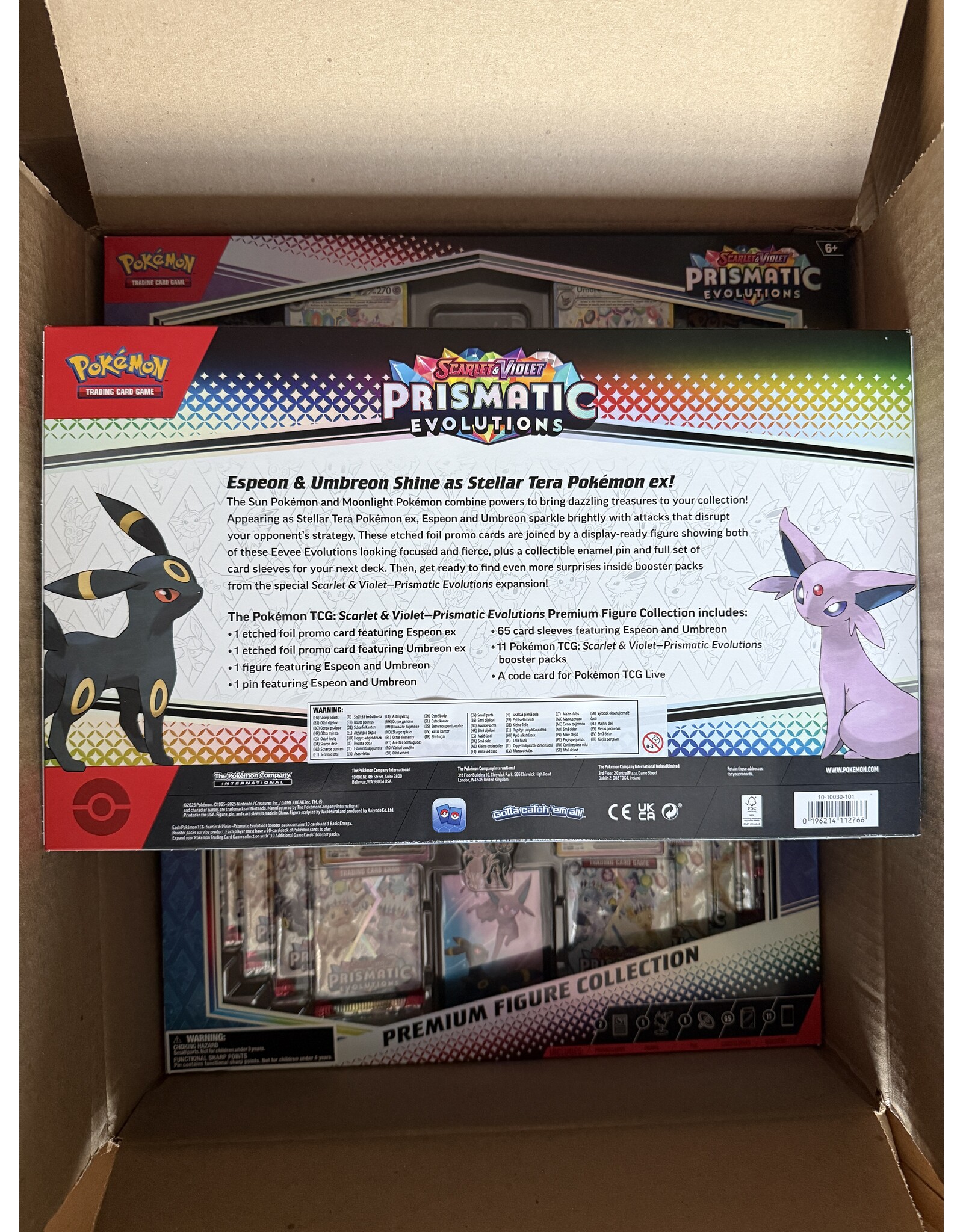 Prismatic Evolutions Premium Figure Collection