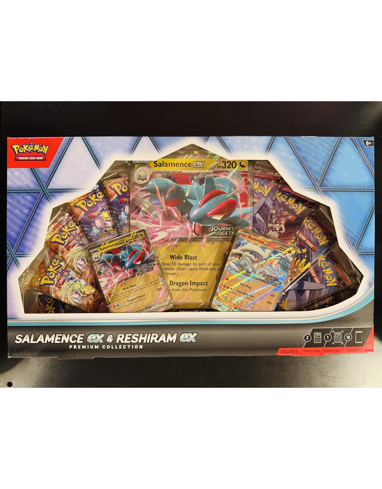 Salamence ex & Reshiram ex Premium Collection