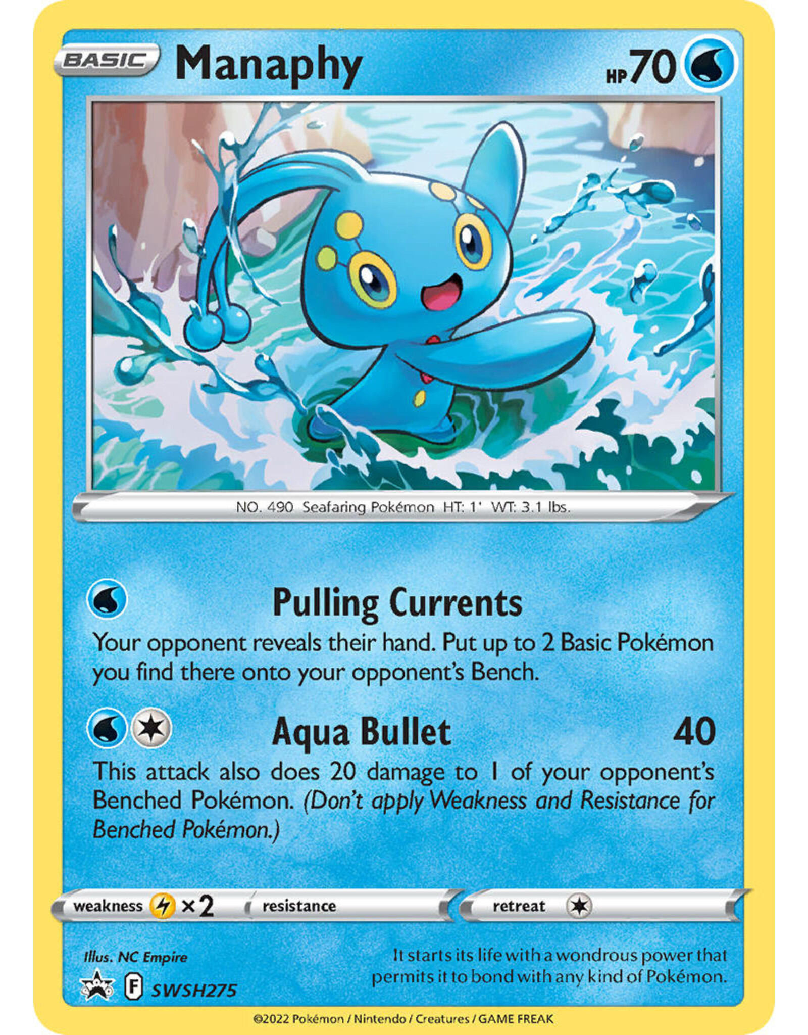Manaphy SWSH 275