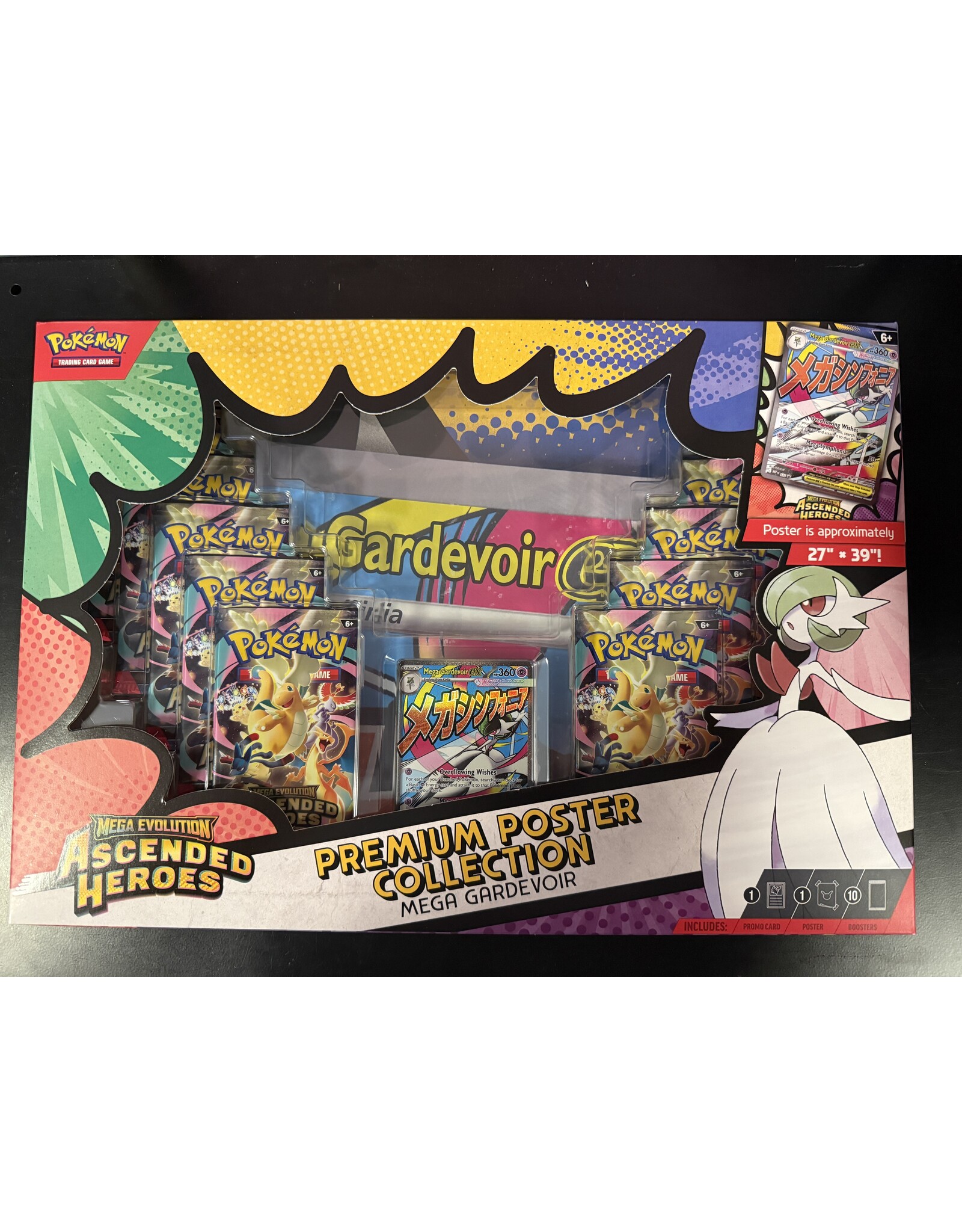 Ascended Heroes Mega Lucario Premium Poster Collection