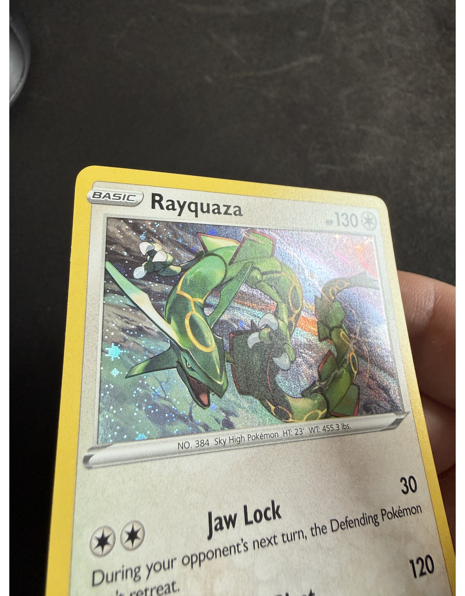 Rayquaza special PIXEL holo (SWSH 029)