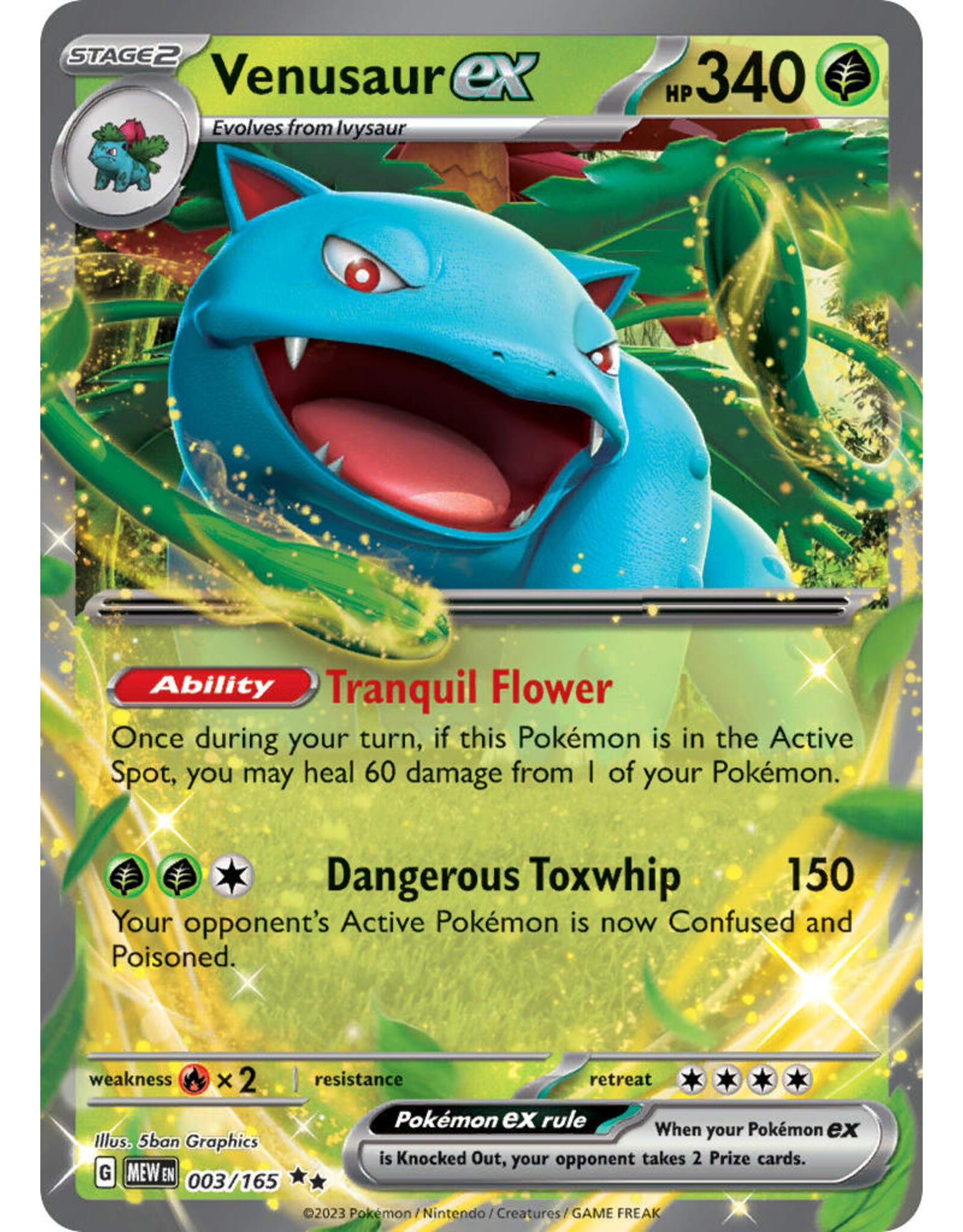 Venusaur ex (MEW 003)