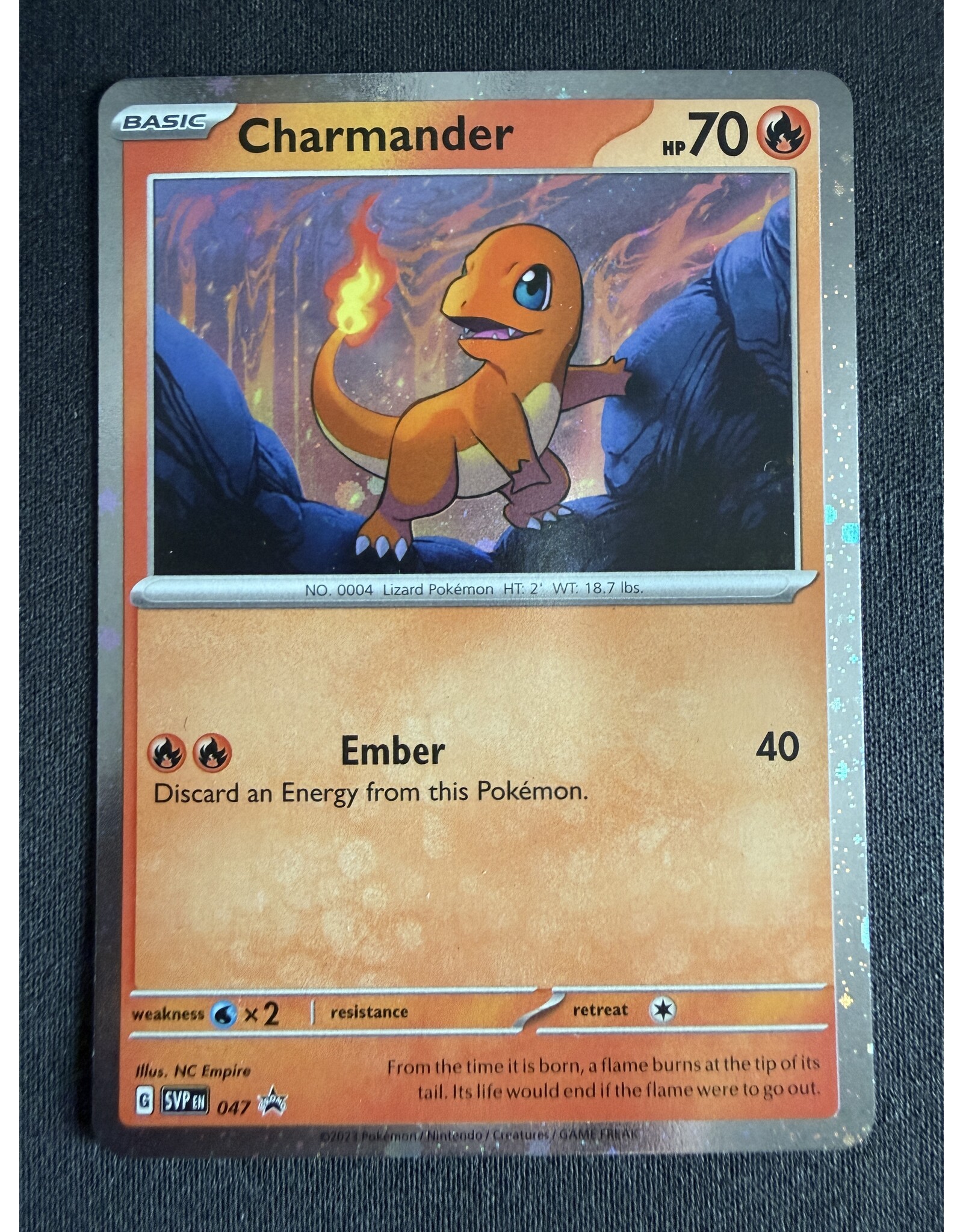 Charmander special COSMOS HOLO (SVP 047)