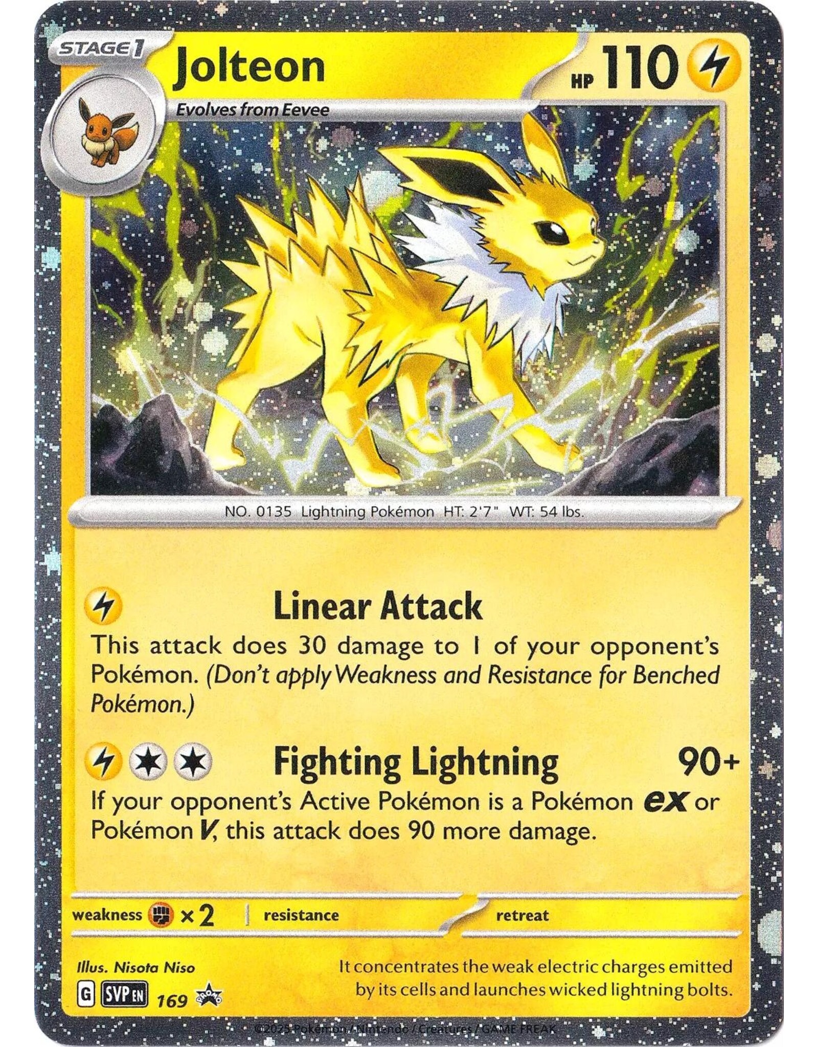 Jolteon COSMOS HOLO (SVP 169)