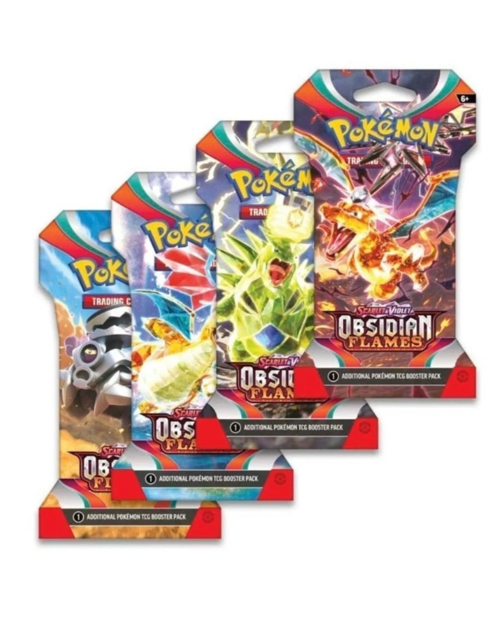 Obsidian Flames Sleeved Booster (1)