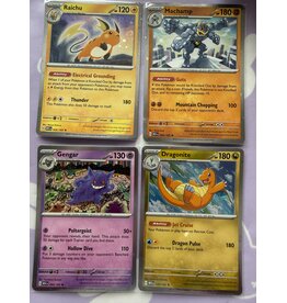 Sams Club Cosmos Holo 151 set Gengar, Dragonite, Raichu, Machamp
