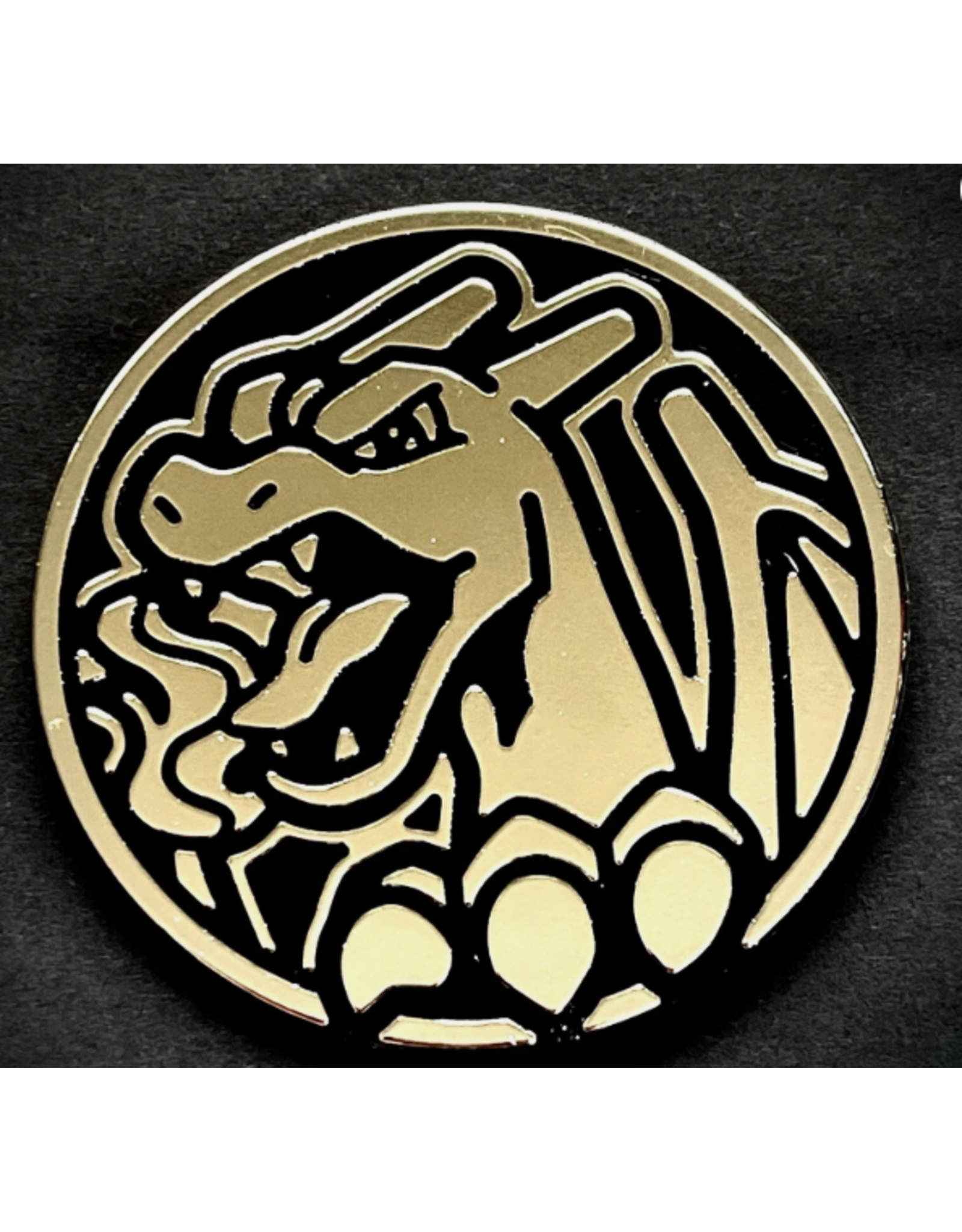 JUMBO BIG Charizard Promo Gold Coin Plastic 2022