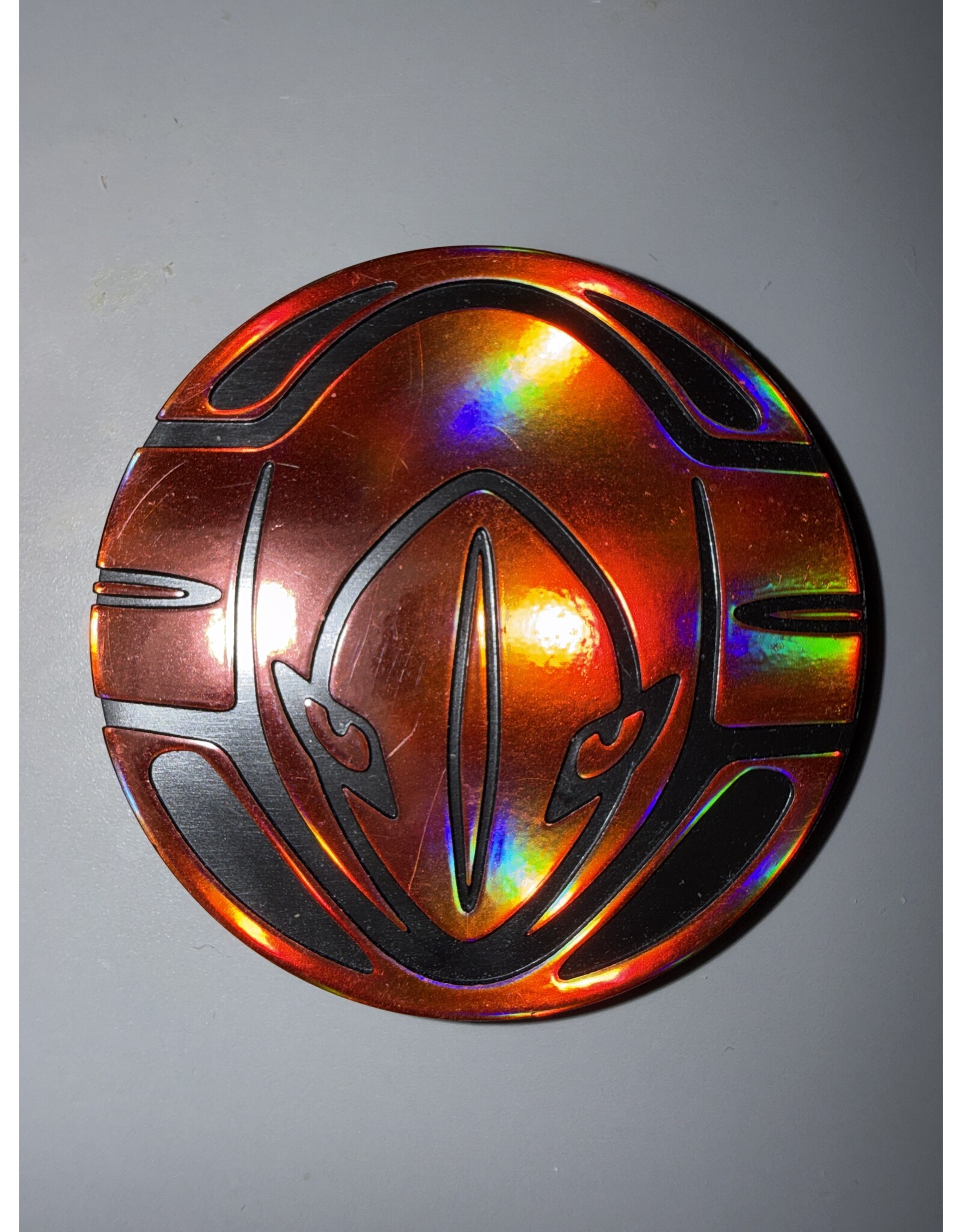 Red Galaxy Deoxys Coin Rainbow very rare