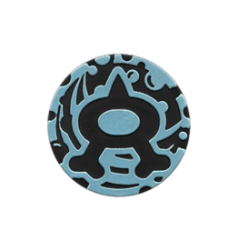 EX Team Magma vs Team Aqua: Team Aqua emblem Coin Team Aqua Theme Deck