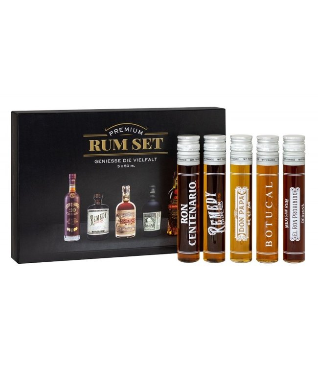 Rum Premium Rum Tasting Set 5 x 0,05 Liter
