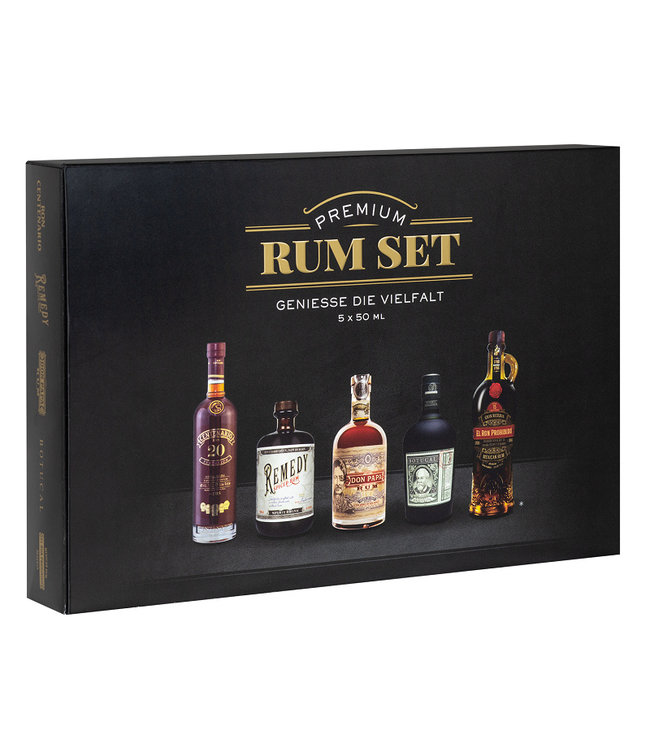 Botucal Rum  Premium Rum Tasting Set 5 x 0,05 Liter