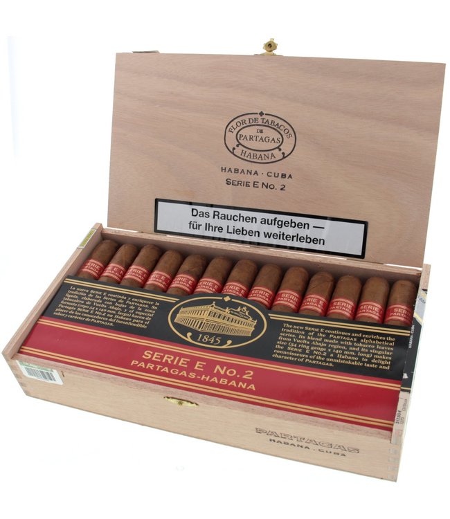 Partagas Zigarren Serie E No 2 Zigarren