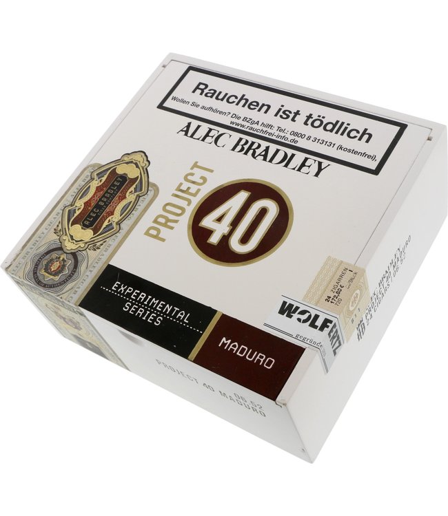Alec Bradley  Project 40 Maduro Toro 06.52 Zigarren