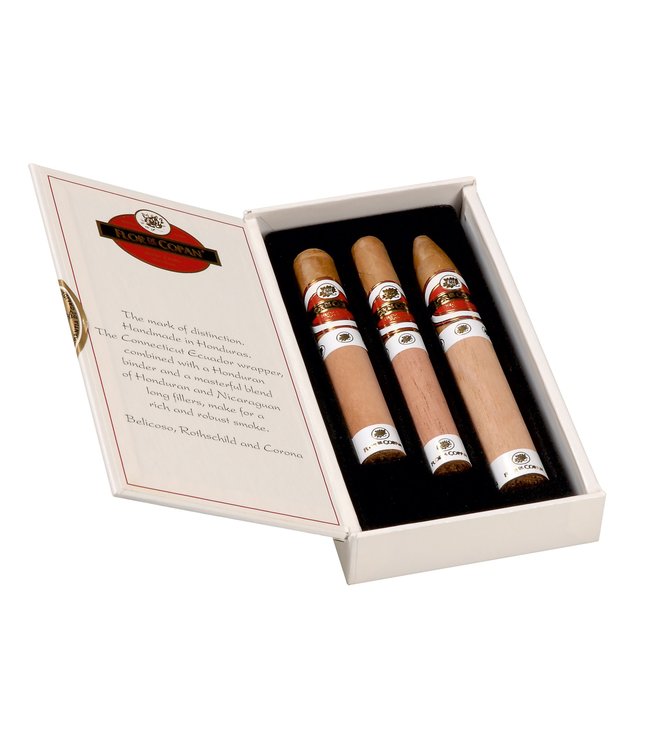 Flor de Copan Sampler ( Rothchild, Corona, Belicoso )